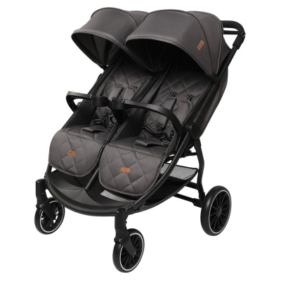 Прогулочная коляска для двойни Skillmax LB100 black 01